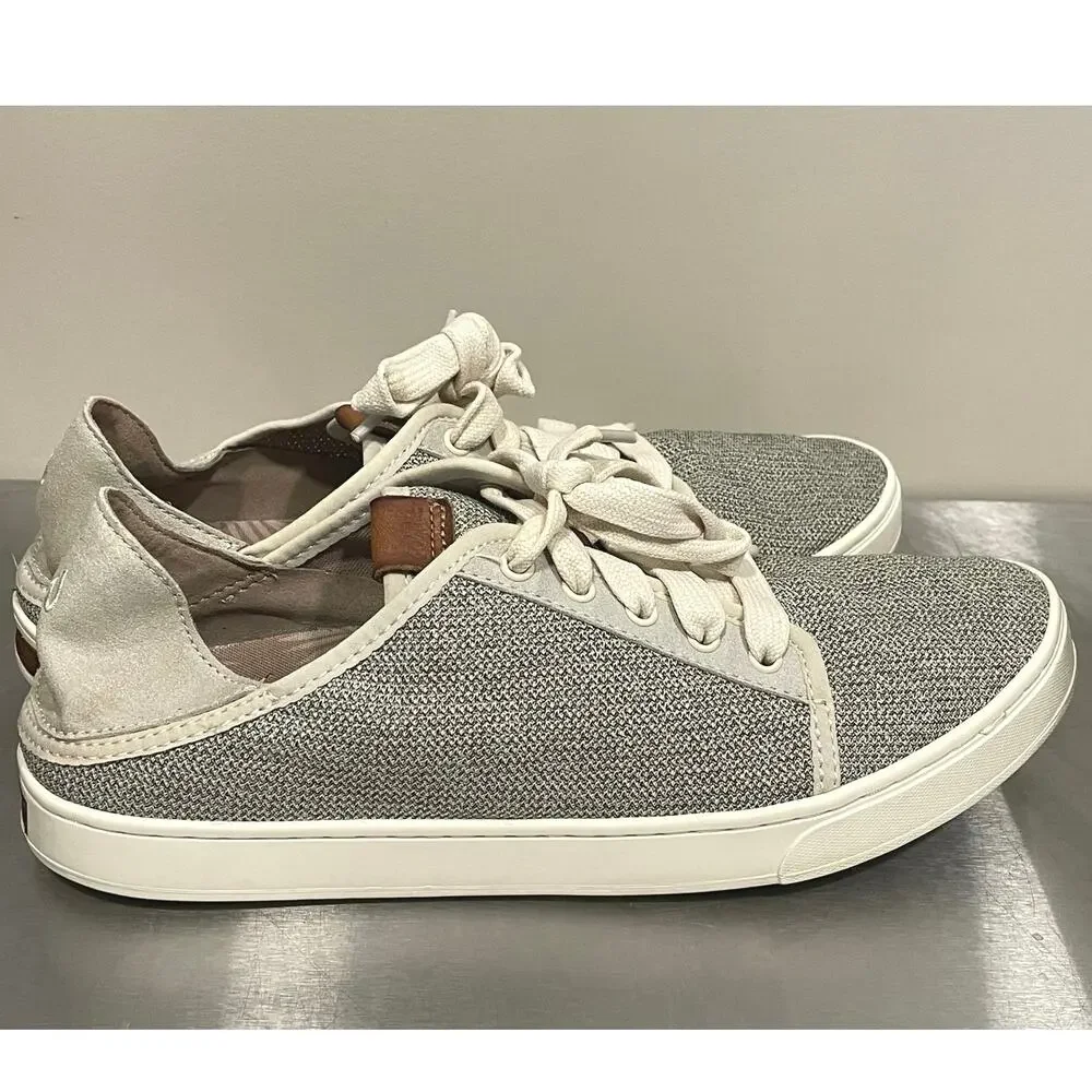 Olukai Pehuea Li Women's Casual Shoes Tan Brown Size 11